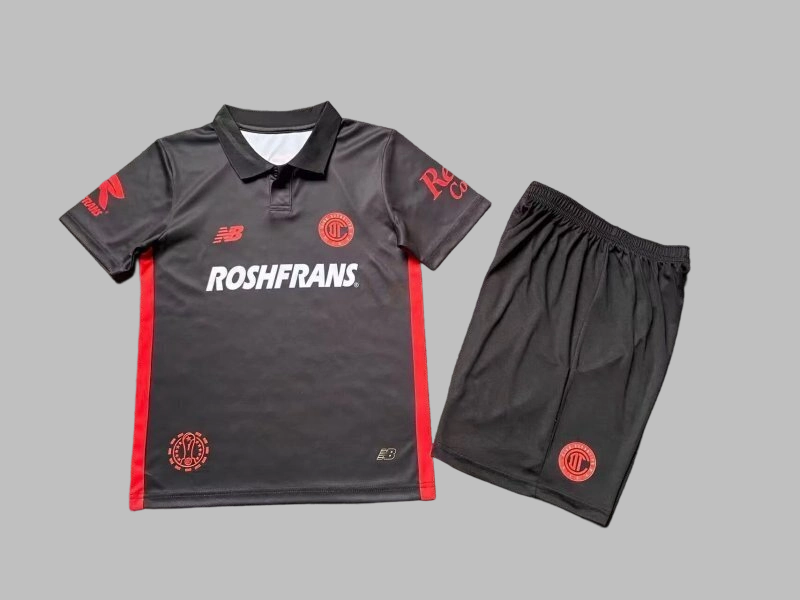 25-26 Toluca Third Kids Cheap Soccer Jerseys Yupoo