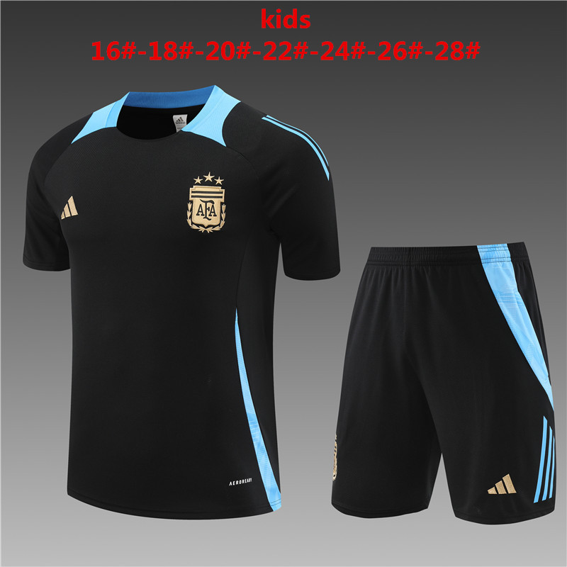 2024 Argentina Kids Training Soccer Jerseys Yupoo