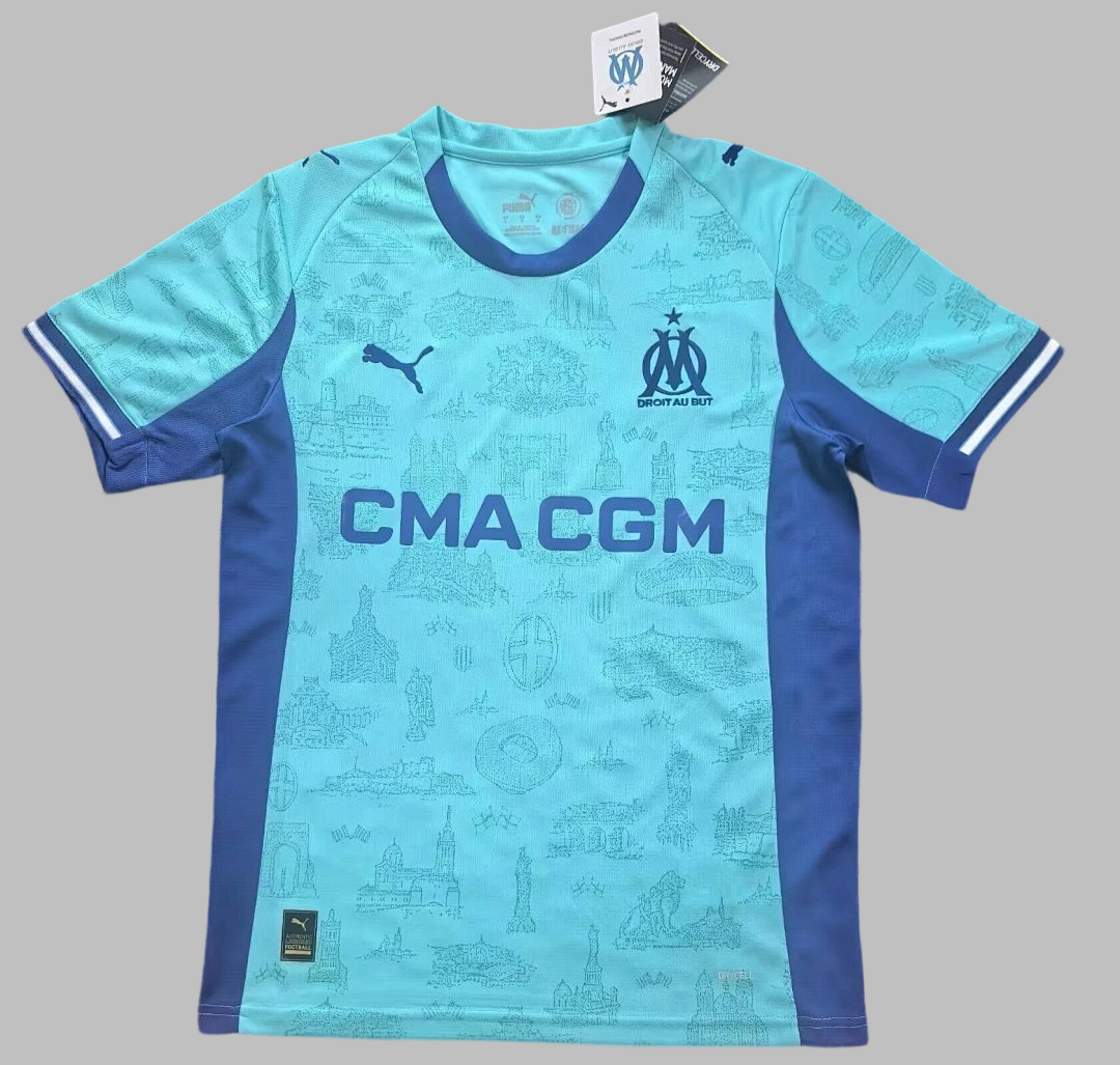 25-26 Marseille Fourth Cheap Soccer Jerseys Yupoo