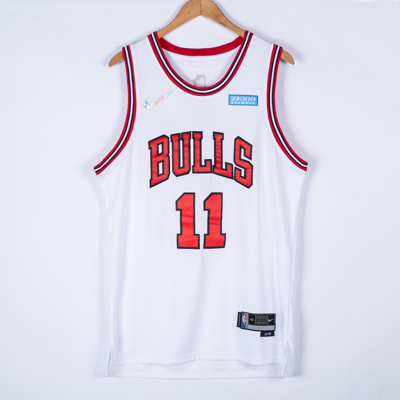 2022 Bulls #11 75th Anniversary Embroidery