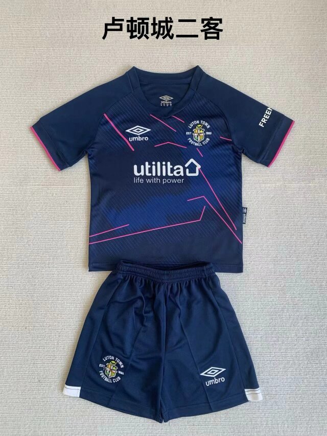 23-24 Luton Town Third Adults And Kids Soccer Jerseys Yupoo