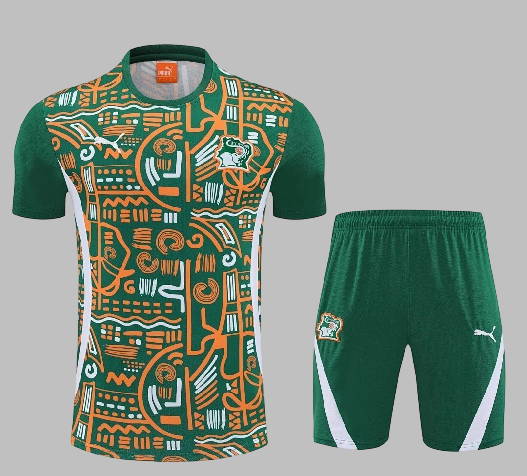 26 Ivory Coast Training Soccer Suit Yupoo6