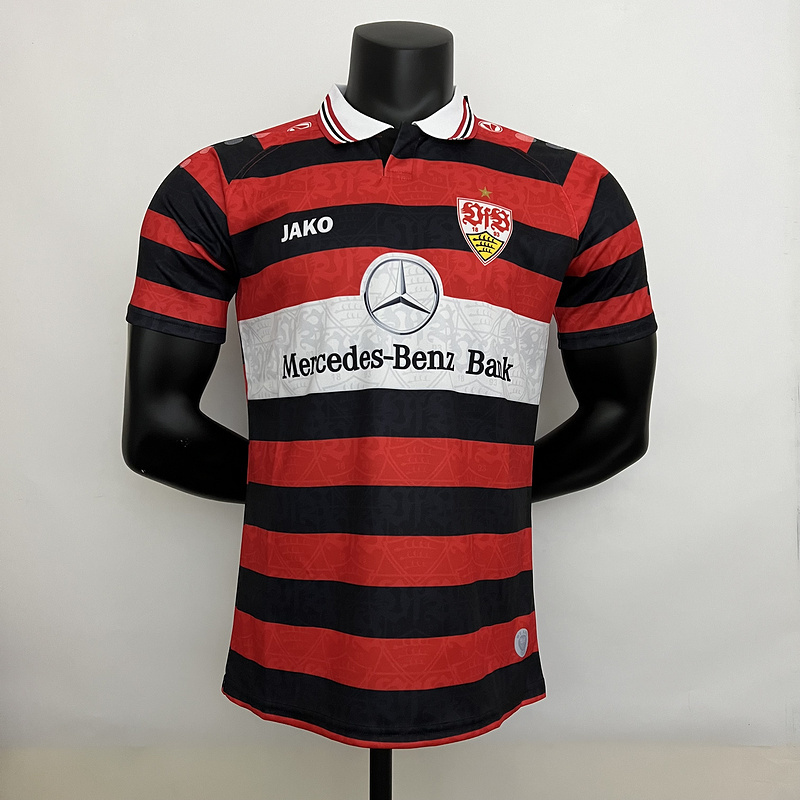 2023 Mercedes Benz red black T-shirt