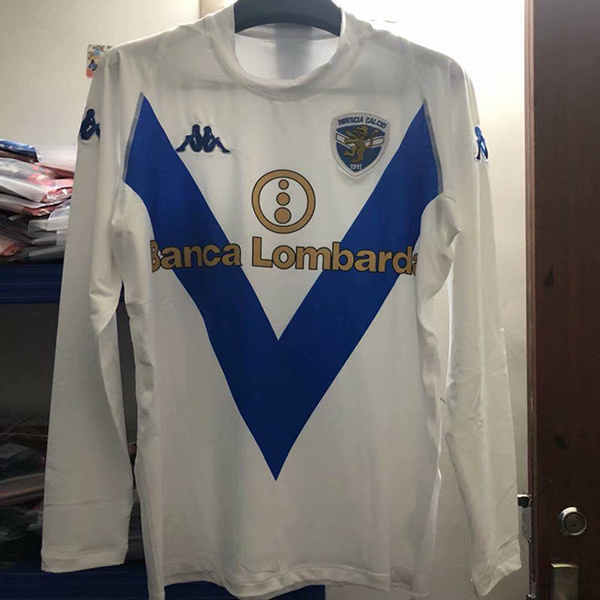 2002-03 Brescia Away Retro Long Sleeve Soccer Jerseys Yupoo