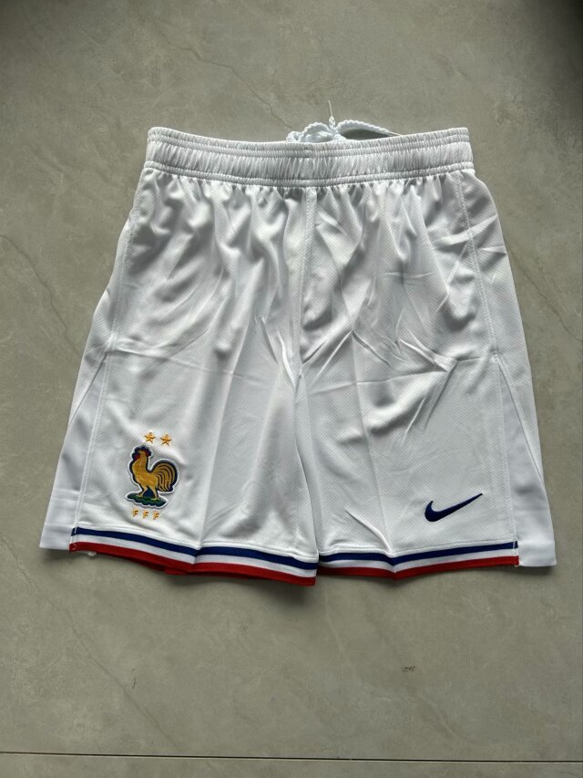 2024 France Home Soccer Shorts Yupoo