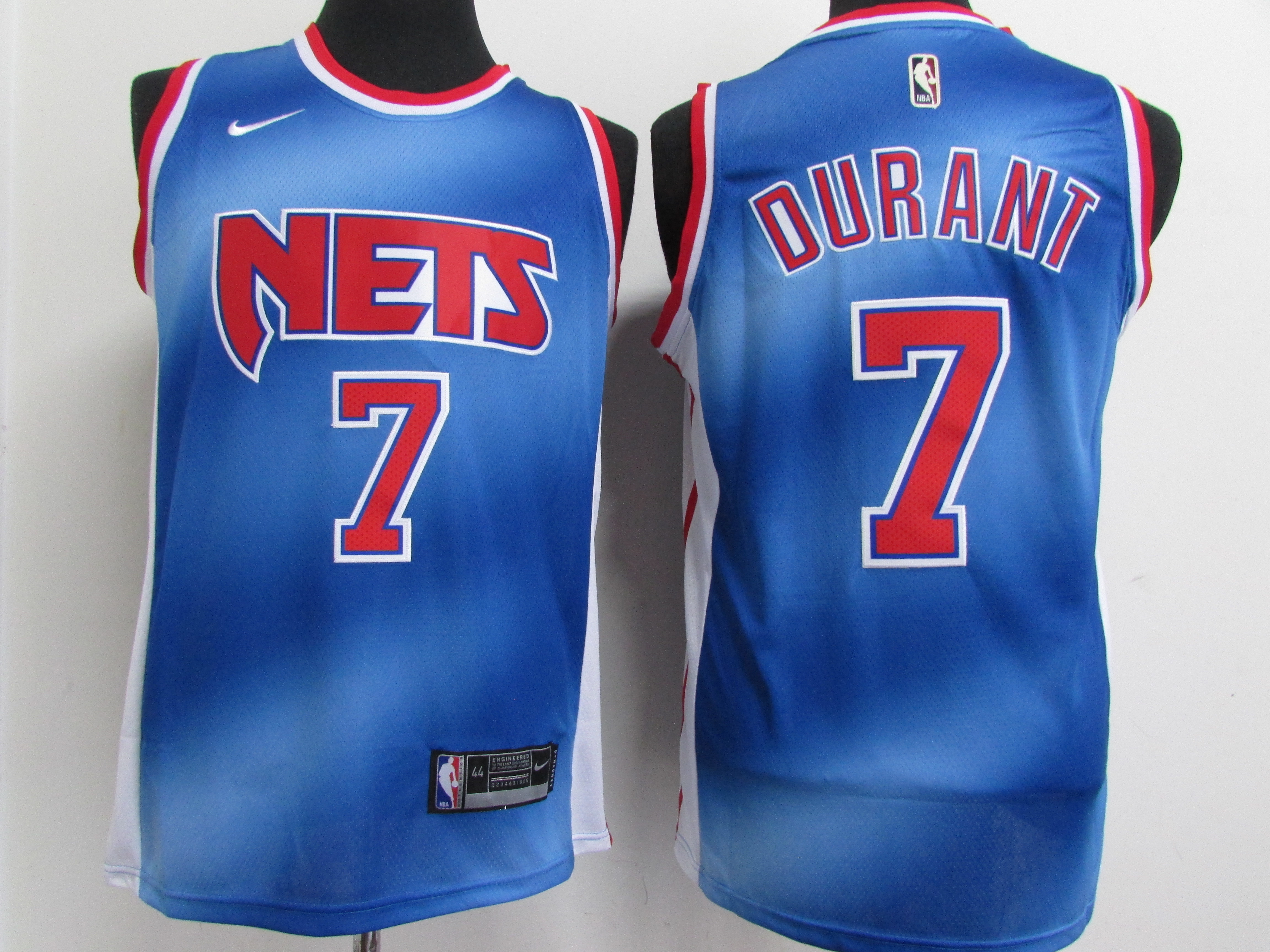 2021 Nets #7 Retro Edition Embroidery