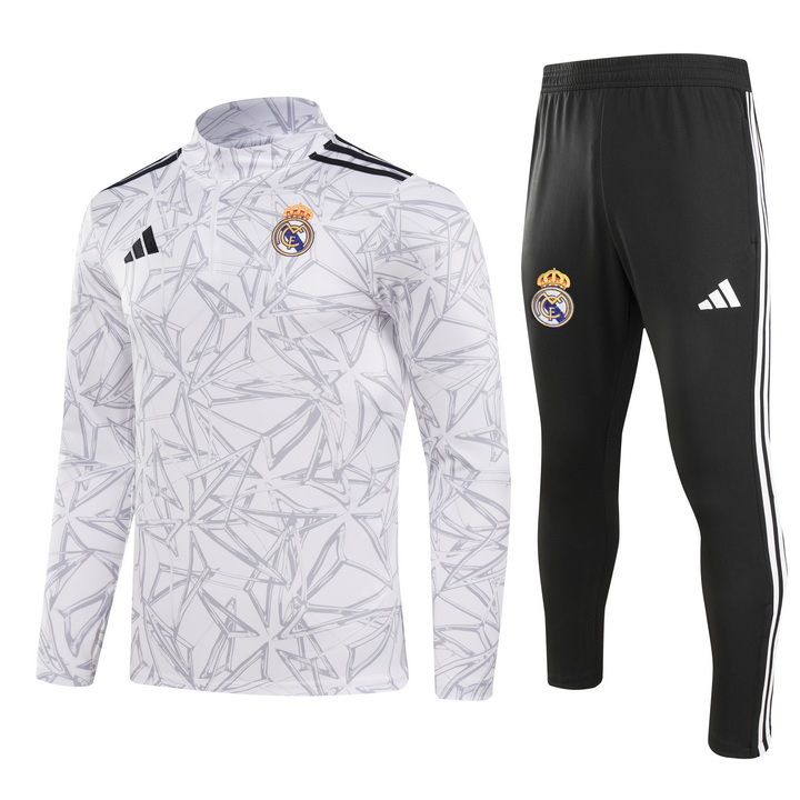 24-25 Real Madrid Long Sleeve Training Suit Yupoo