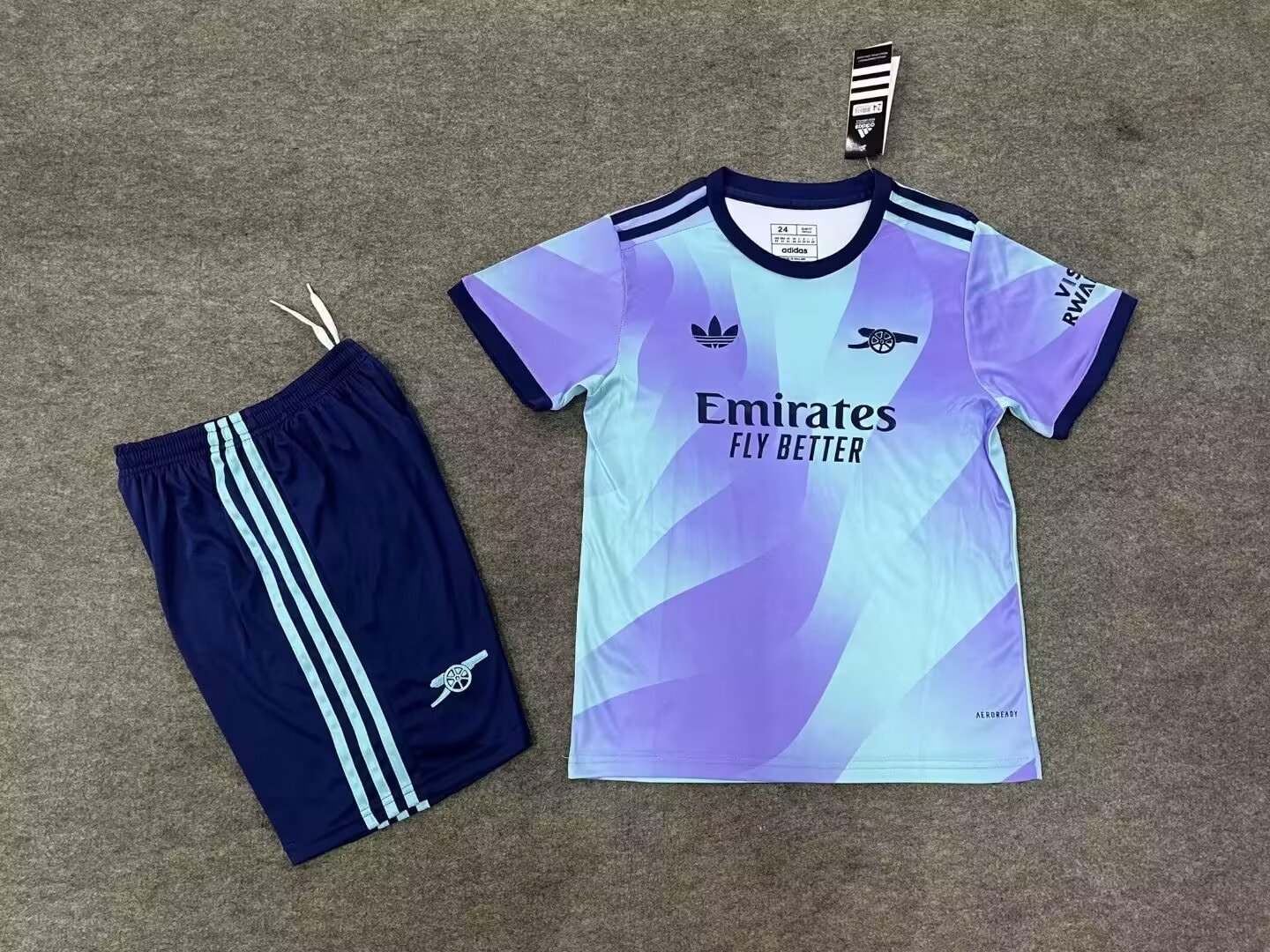 24-25 Arsenal Third Kids Soccer Jerseys Yupoo