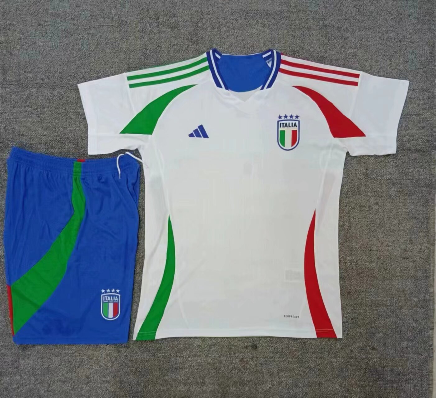 2024 Italy Away Kids Soccer Jerseys Yupoo