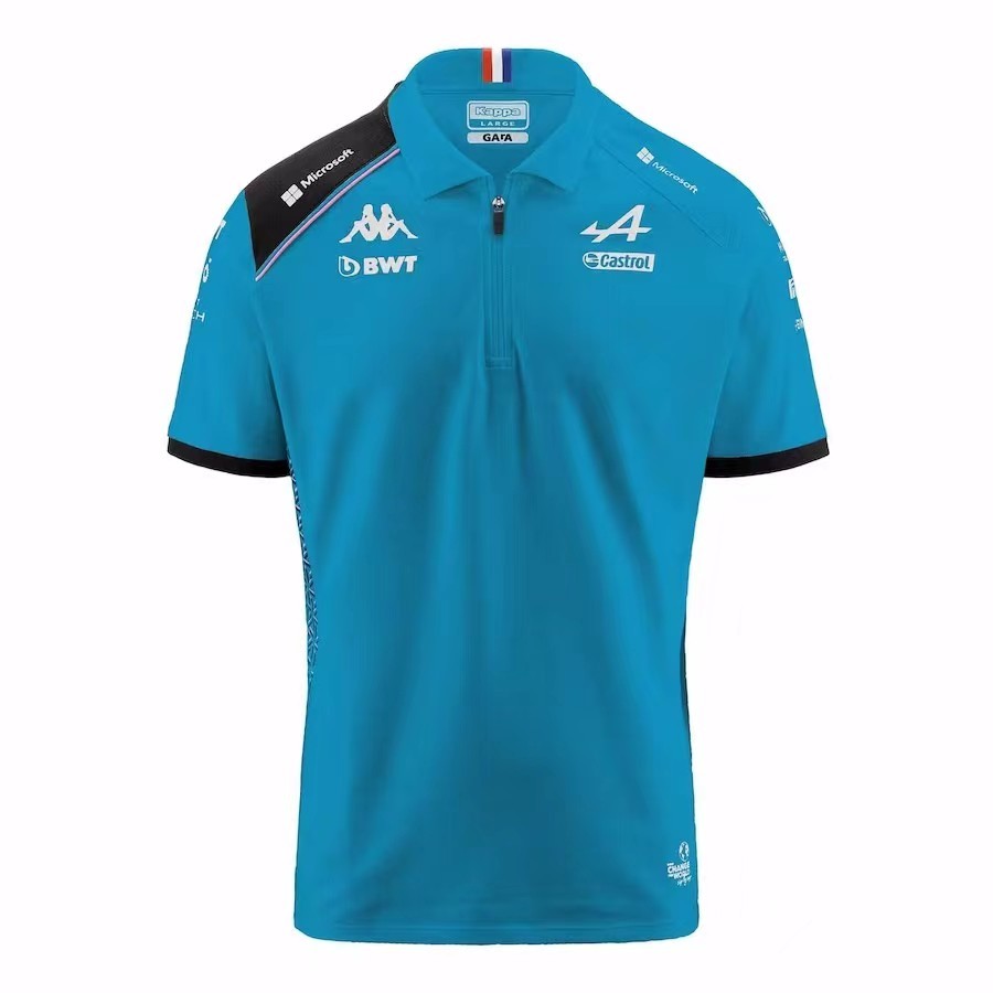 2023 Alpine F1 blue polo s-5xl