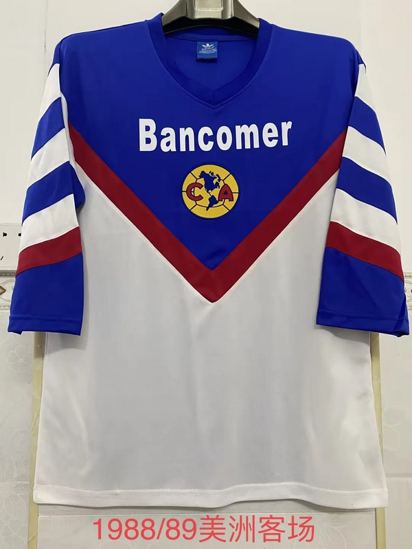 88-89 Club America Away Retro Soccer Jerseys Yupoo