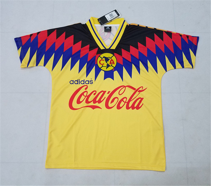 América retro yellow jerseys 98
