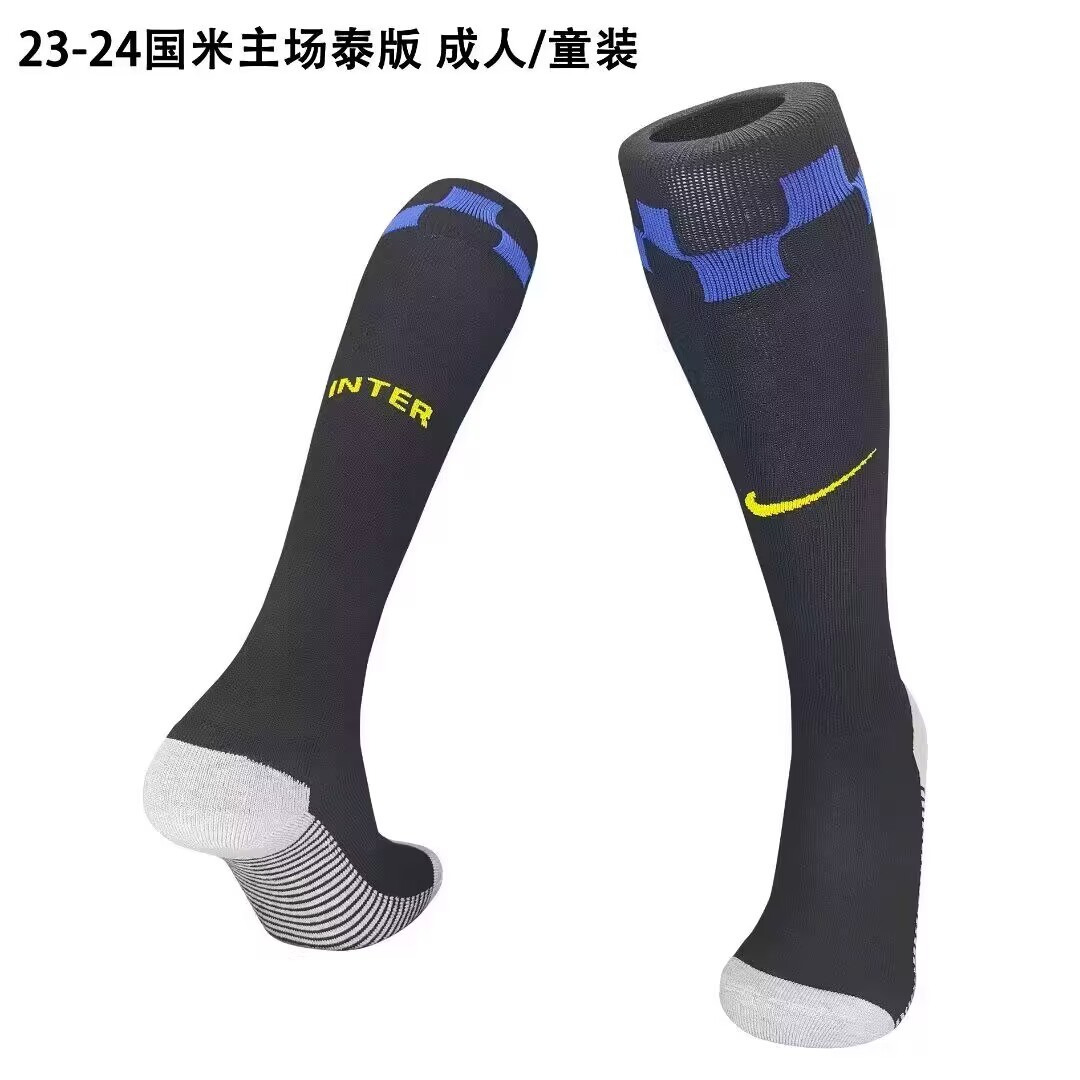 23-24 Inter Milan Home Adult Kids Socks Yupoo