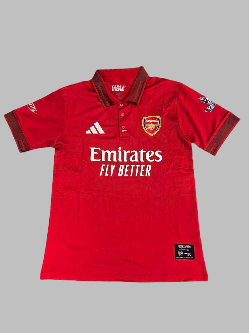 26-27 Arsenal Polo Cheap Soccer Jerseys Yupoo