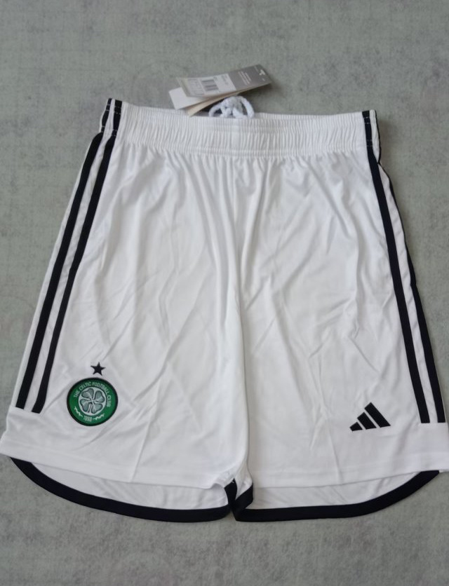23-24 Celtic Home Soccer Shorts Yupoo