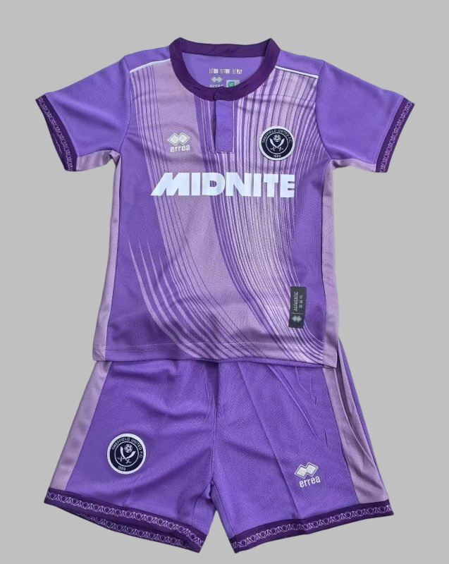 25-26 Sheffield United Third Kids Cheap Soccer Jerseys Yupoo