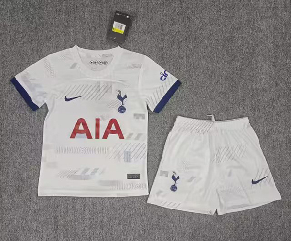 23-24 Tottenham Home Kids Soccer Jerseys Yupoo