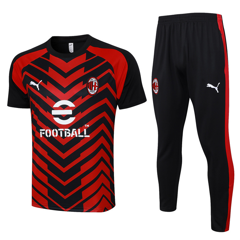 23-24 AC Milan Short Sleeve Training Suit Yupoo