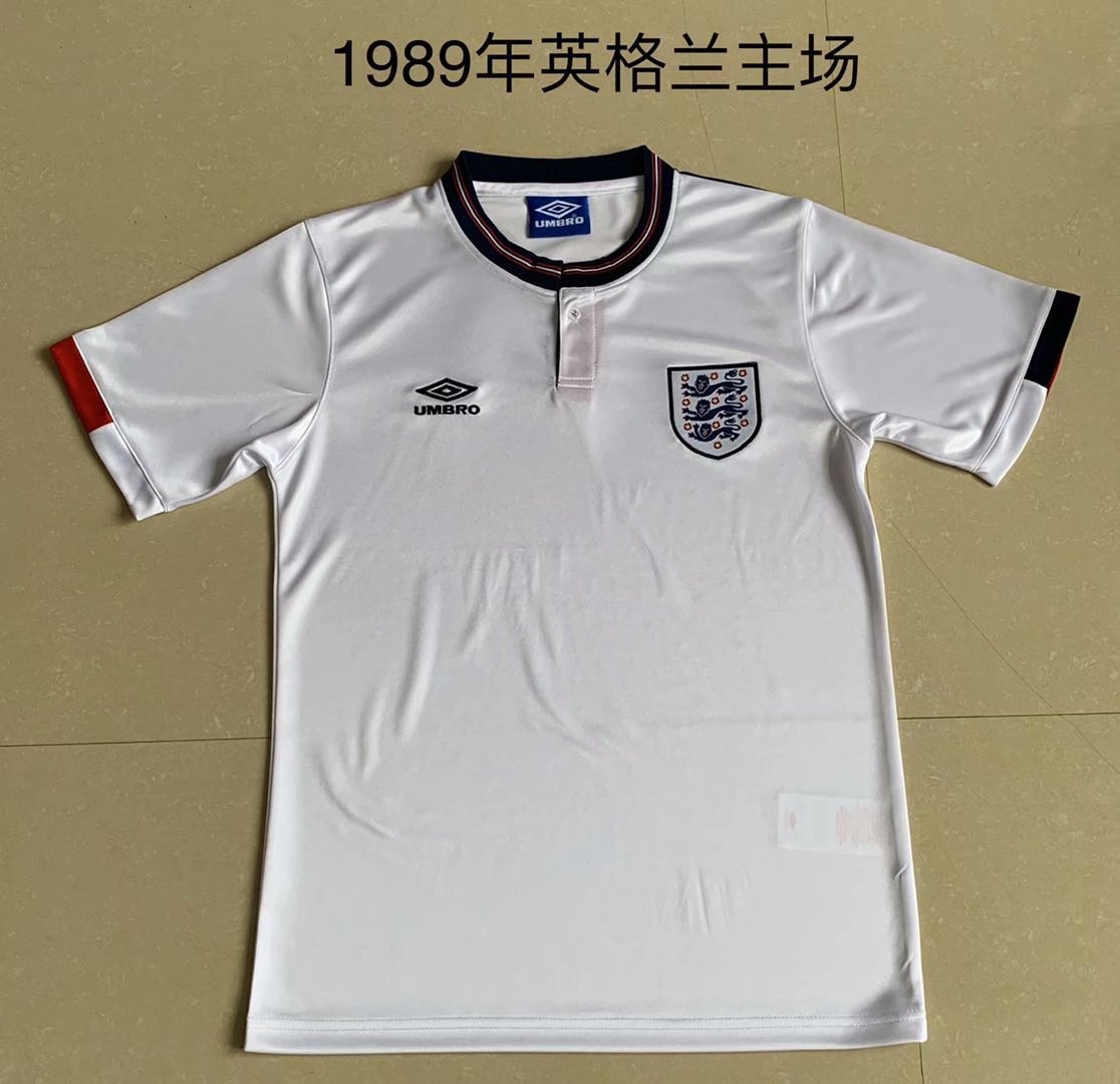 1988 England Home Retro Soccer Jerseys Yupoo
