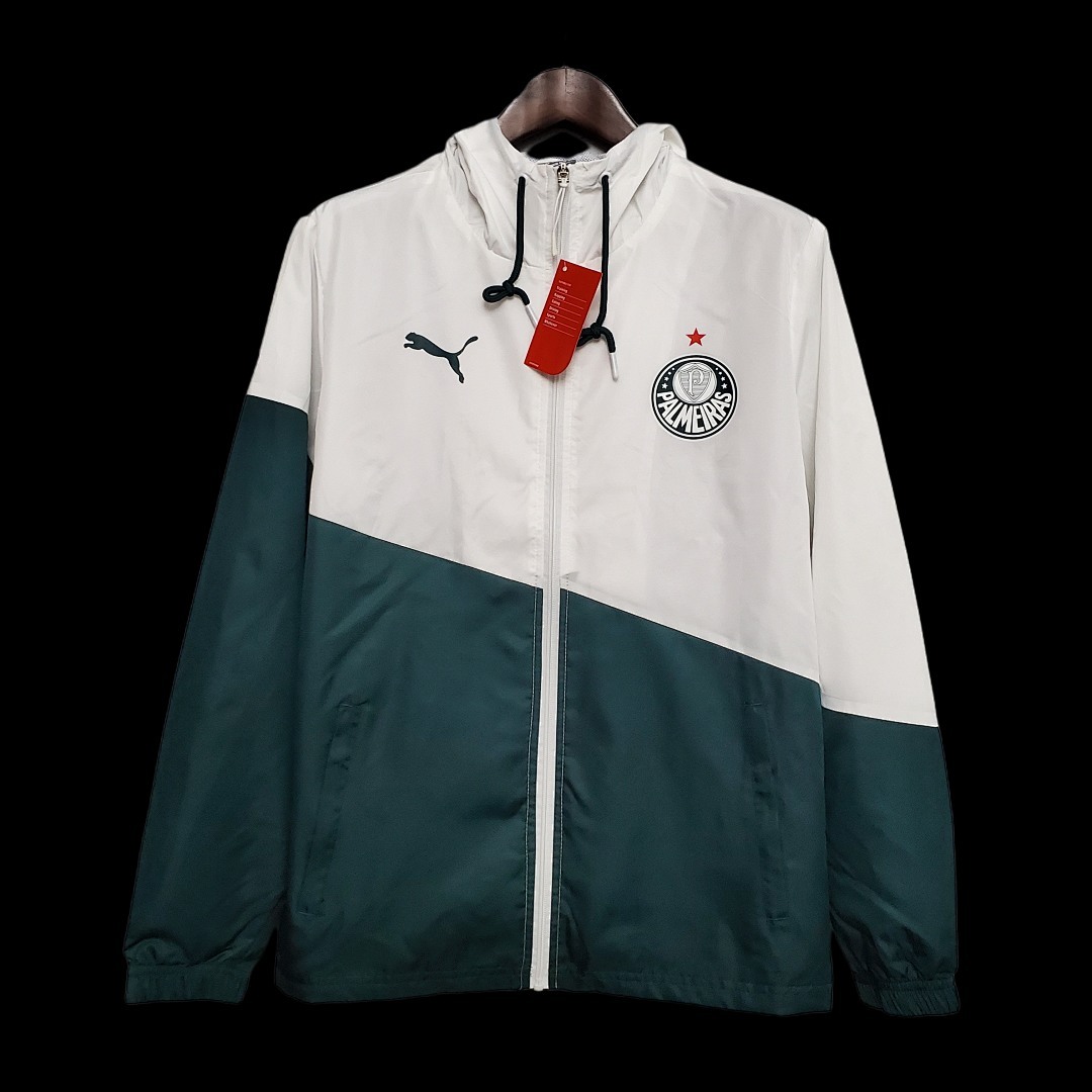 Windbreaker Palmeiras white & green S-XXL