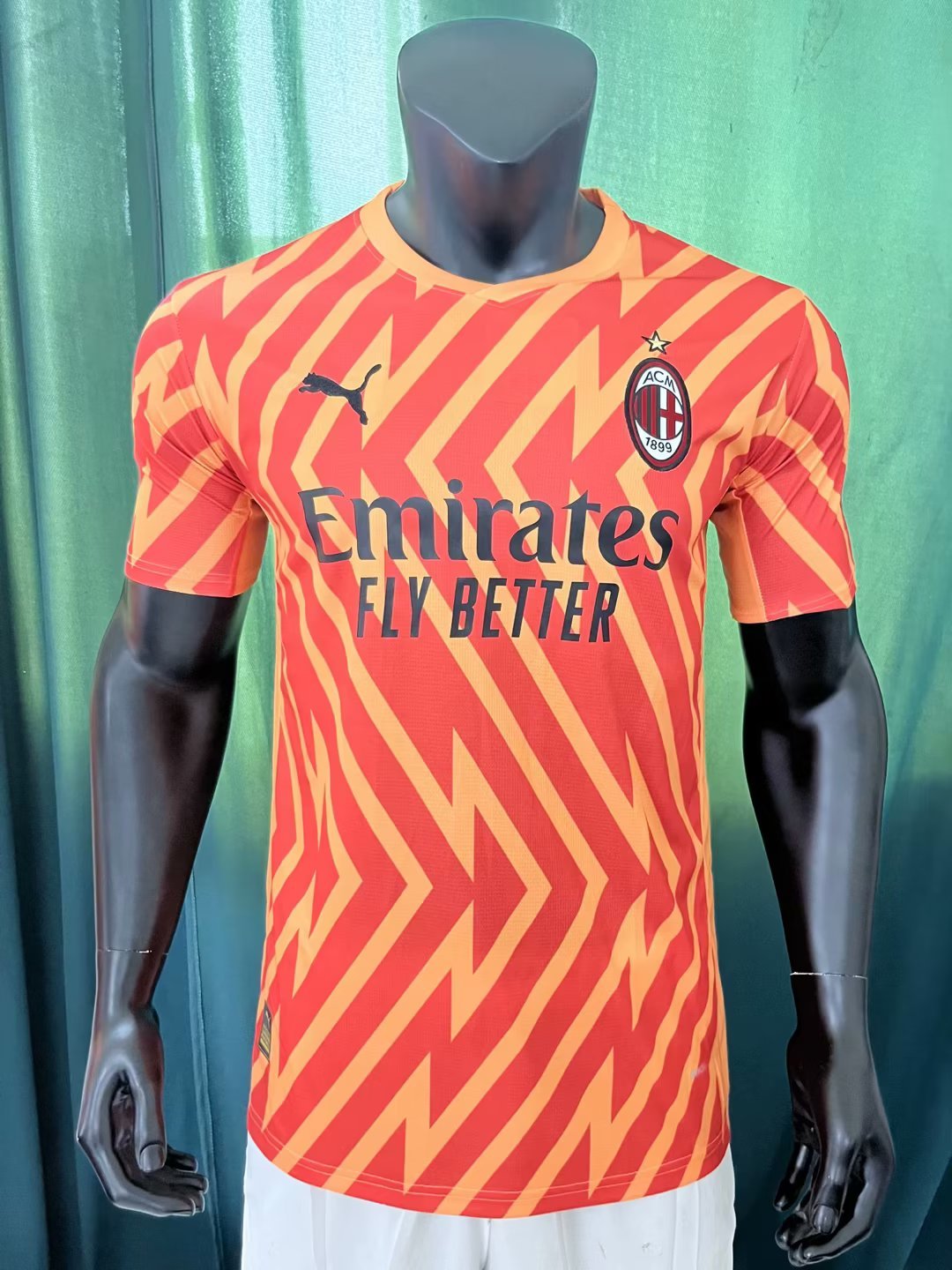 23-24 AC Milan Goalkeeper Player Version Soccer Jerseys Yupoo