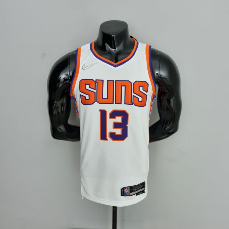75th Anniversary Nash #13 Phoenix Suns White NBA Jersey S-XXL