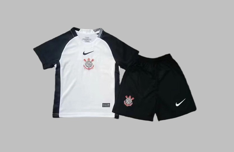 25-26 Corinthians Home Kids Cheap Soccer Jerseys Yupoo