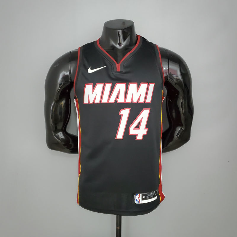 Miami Heat HERRO#14 Black NBA Jersey S-XXL