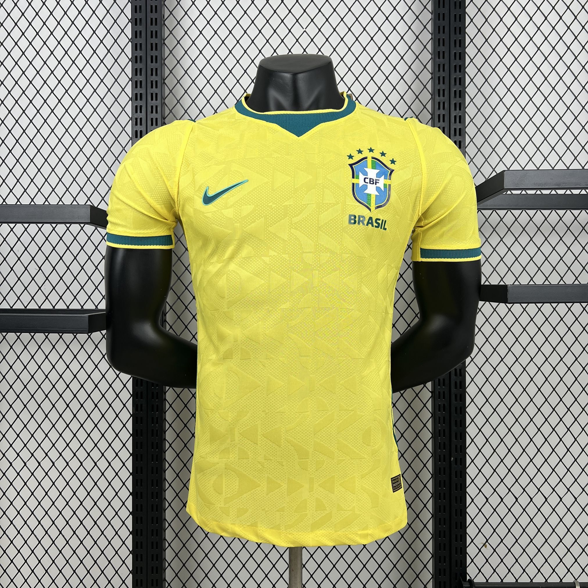 Mens Brazil 2026 World Cup Home Jersey Player Version