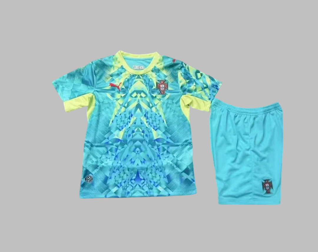 2026 Portugal Goalkeeper Kids Cheap Soccer Jerseys Yupoo