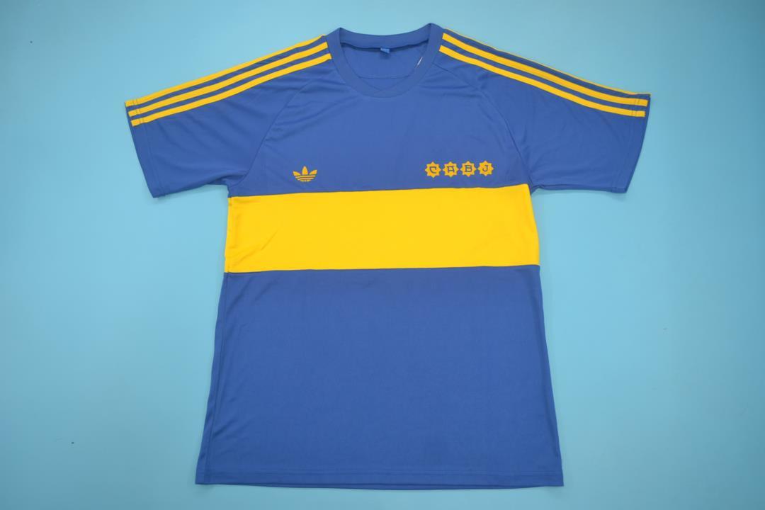 1981 Boca Home Retro Soccer Jerseys Yupoo