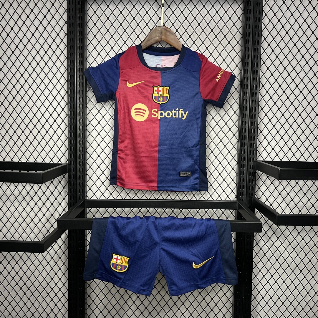 Barcelona 2024/25 Home Kids Kit