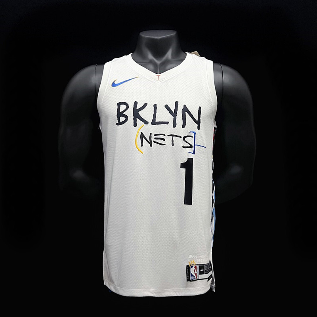 BRIDGES #1 Brooklyn Nets City Edition white S-XXL