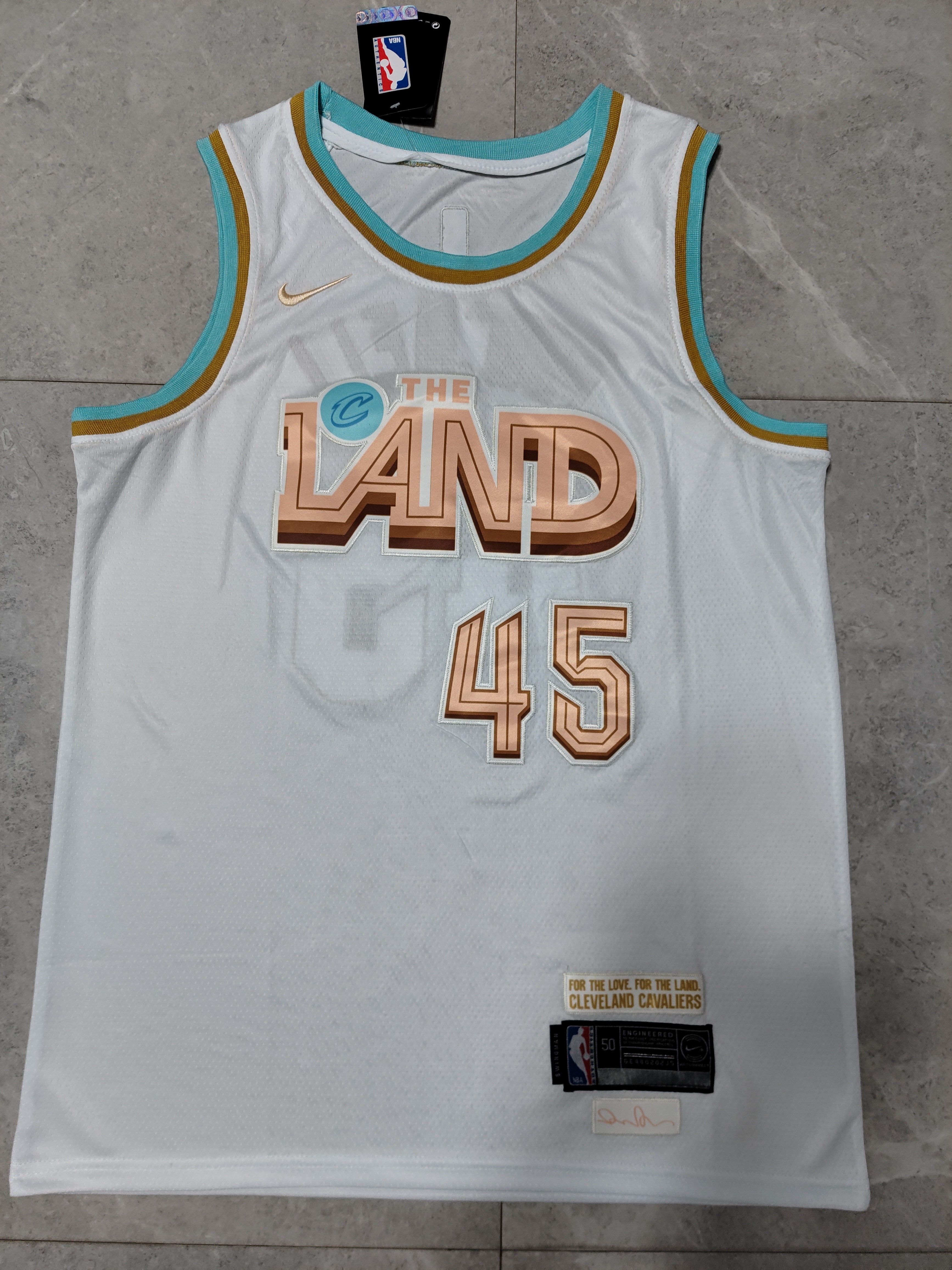 2023 Cavaliers #45 Embroidery