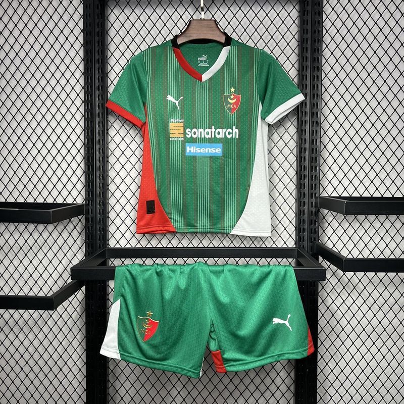 24-25 MC Alger Home Kids Soccer Jerseys Yupoo