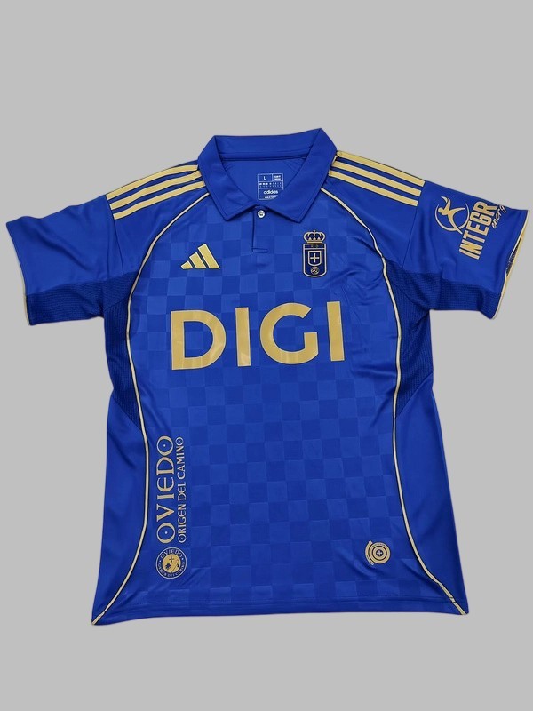 25-26 Oviedo Home Cheap Soccer Jerseys Yupoo