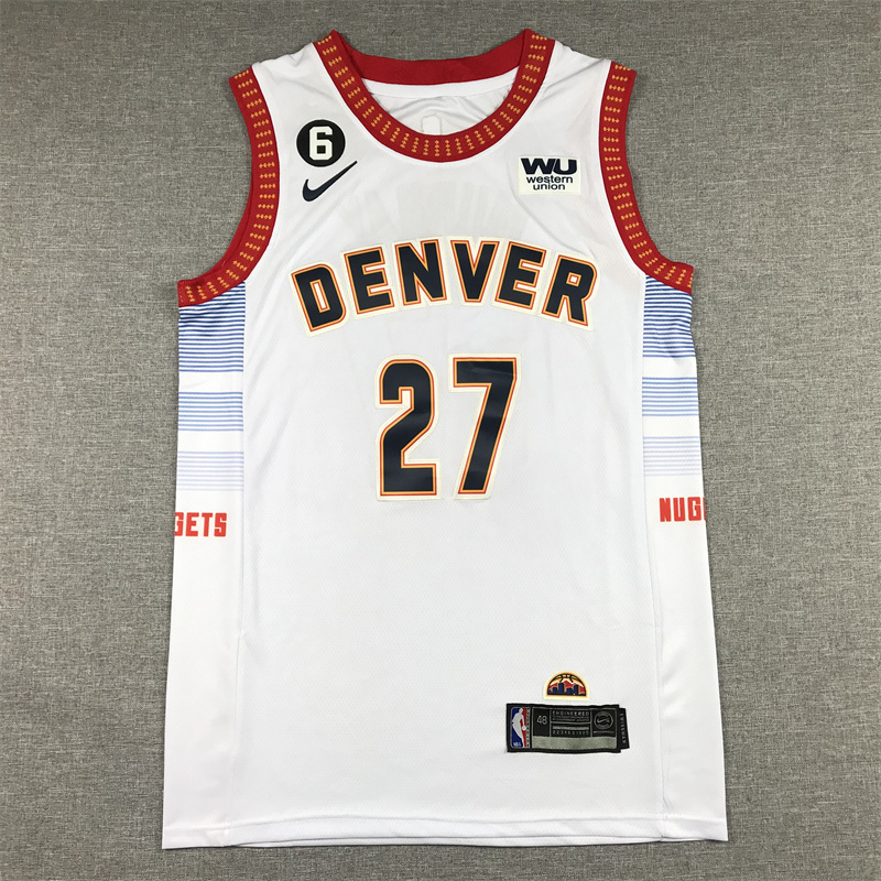 2023 Nuggets #27 Embroidery