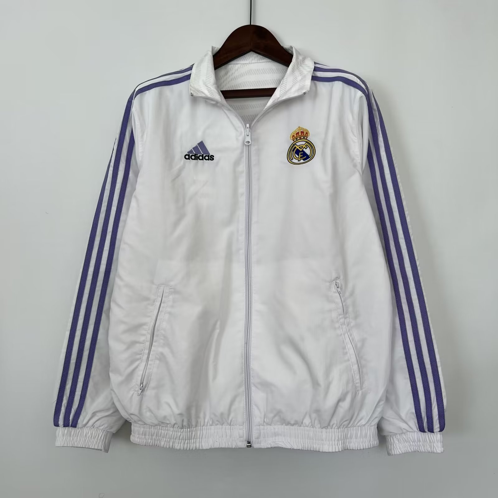 23-24 Real Madrid double-faced Soccer Windbreaker Jackets Yupoo