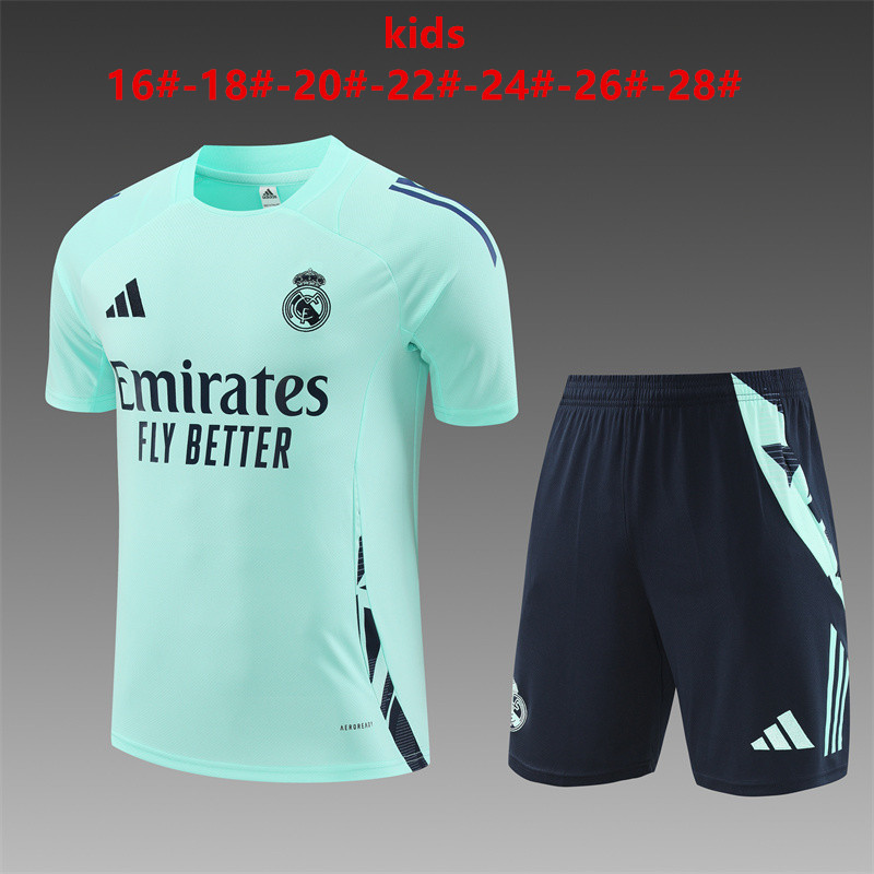 24-25 Real Madrid Training Kids Soccer Jerseys Yupoo