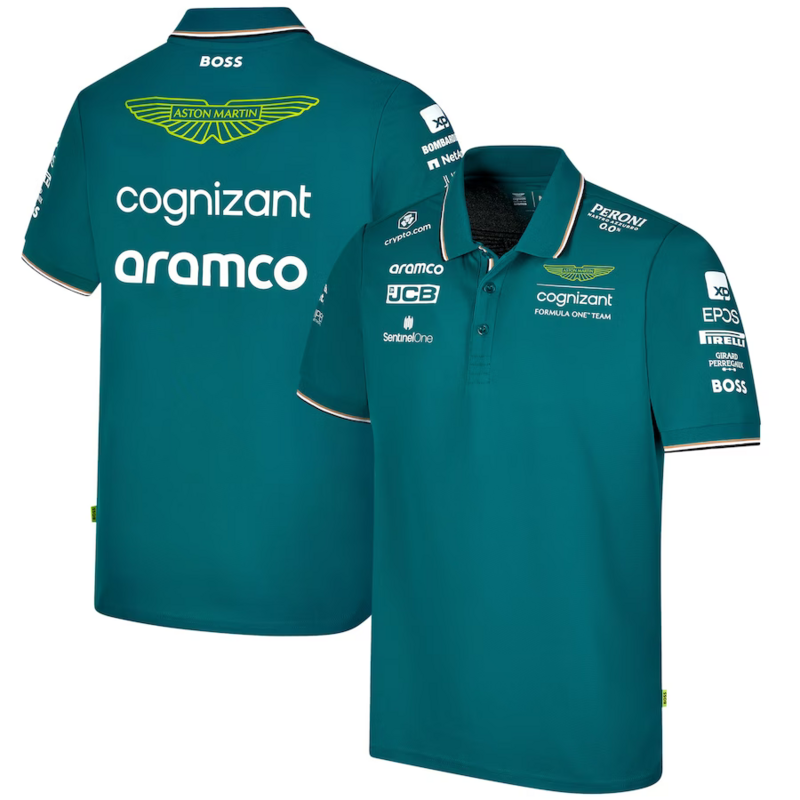 2023 Aston Martin F1 Polo Jerseys