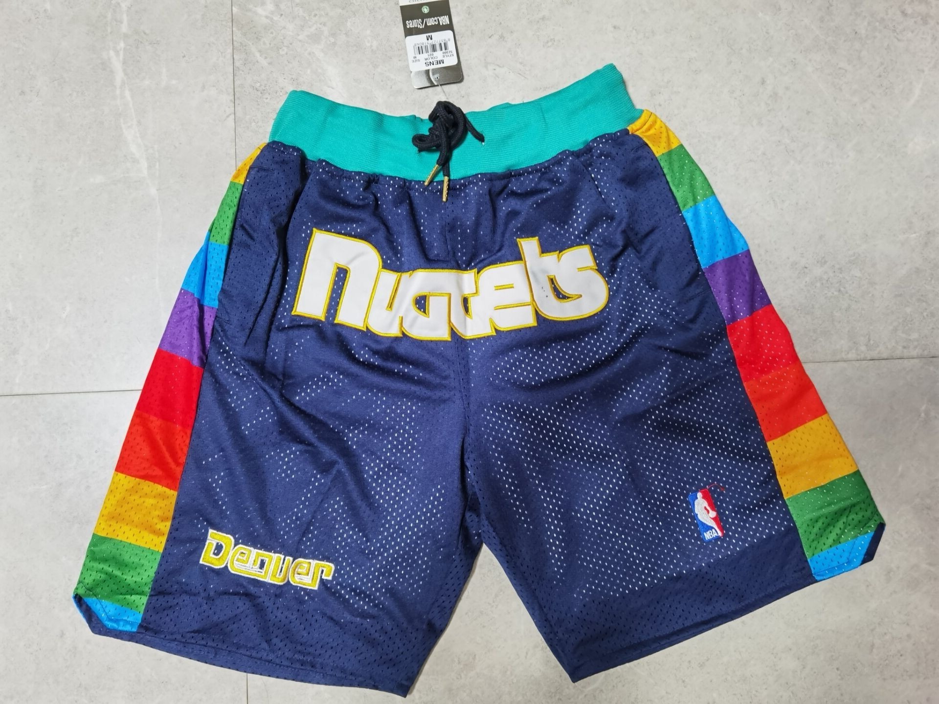 Nuggets Pocket Shorts Embroidery