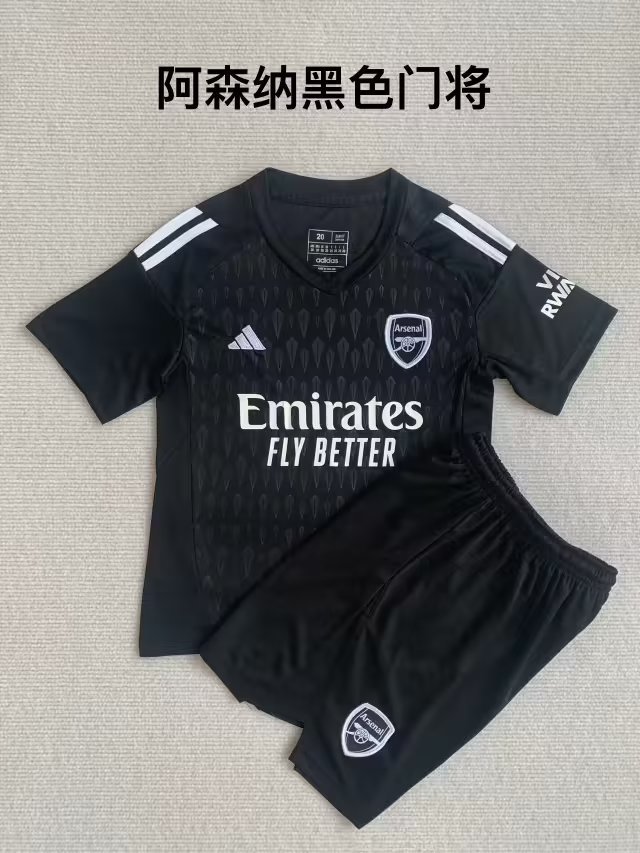 23-24 Arsenal Goalkeeper Kids Soccer Jerseys Yupoo