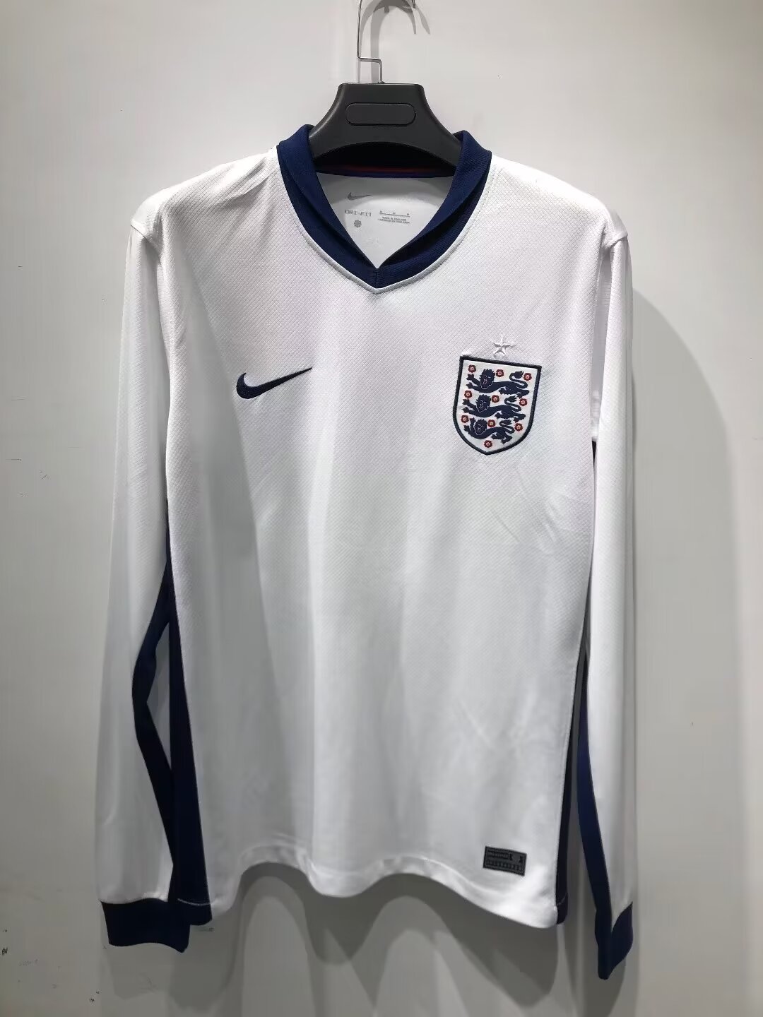 2024 England Home Long Sleeve Soccer Jerseys Yupoo