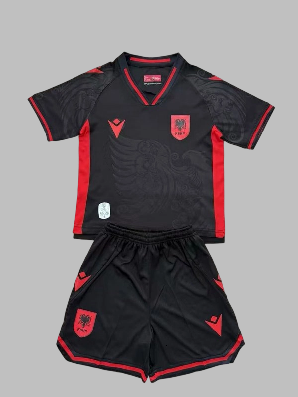 25-26 Republic of Albania Third Kids Cheap Soccer Jerseys Yupoo