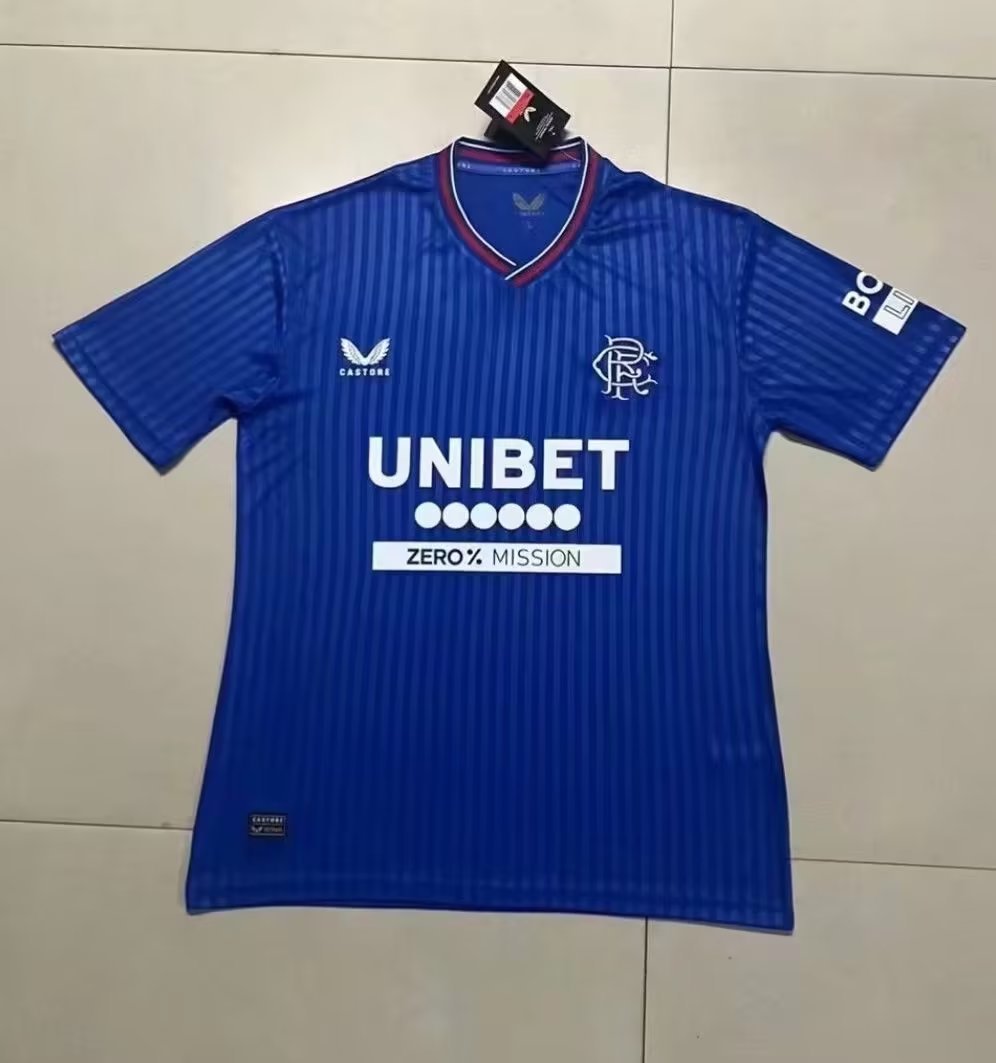 23-24 Rangers Home Soccer Jerseys Yupoo