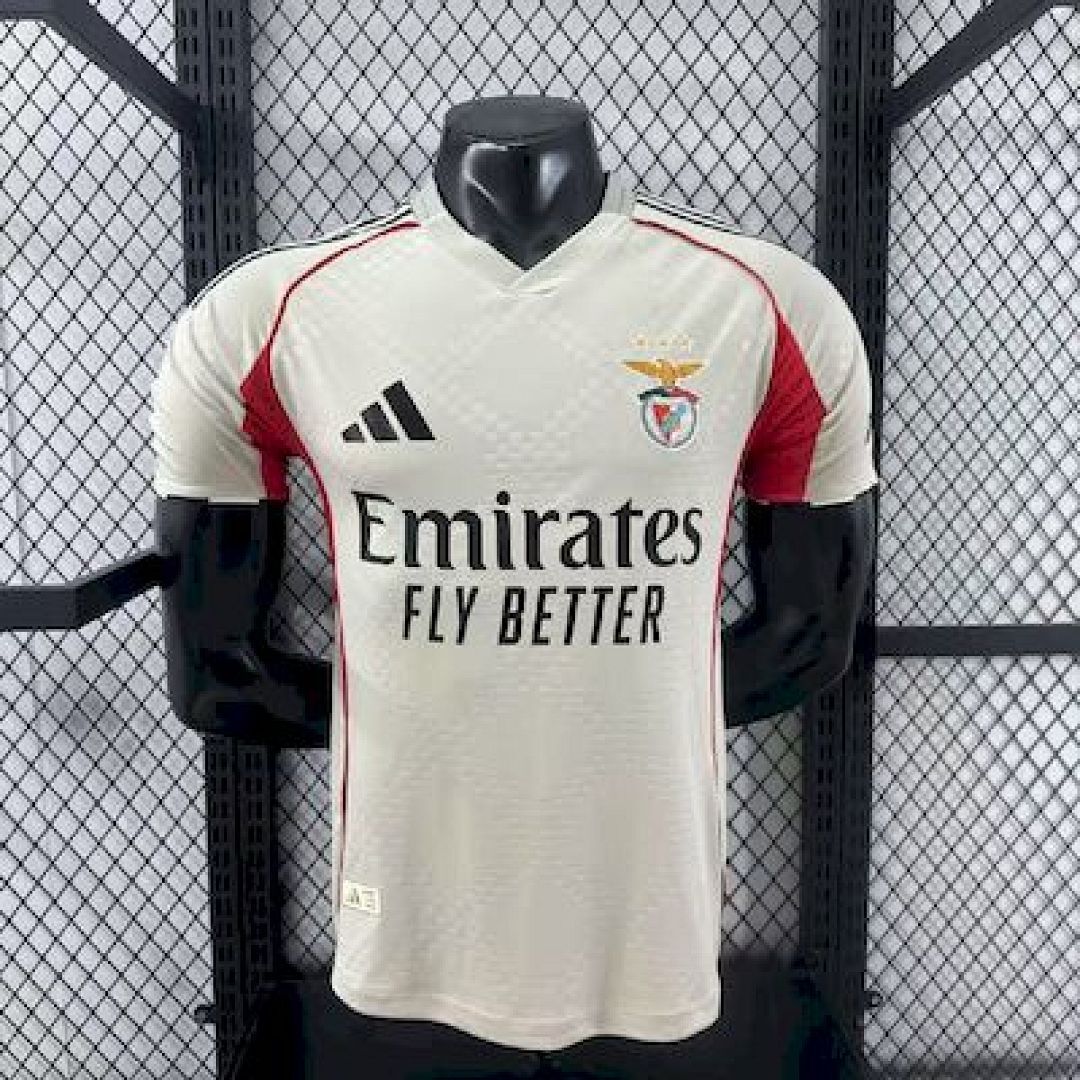 Benfica 2025/26 Away Jersey  Player Version