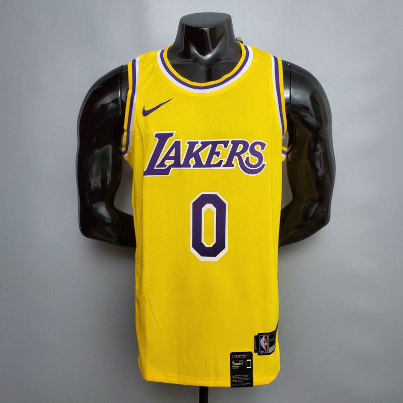 YOUNG #0 Lakers yellow NBA jersey Size XS-XXL