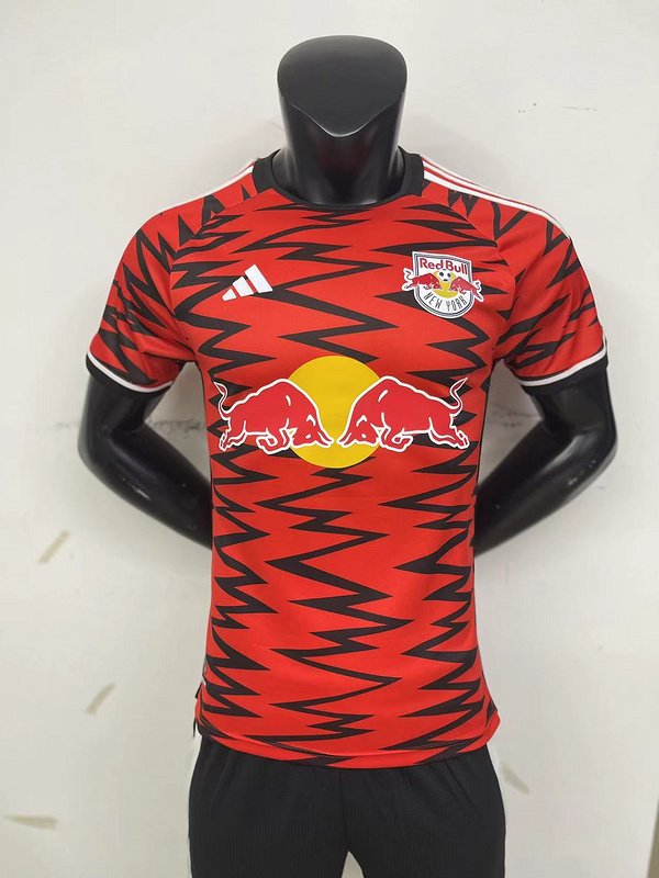 24-25 New York Red Bull Home Player Version Soccer Jerseys Yupoo