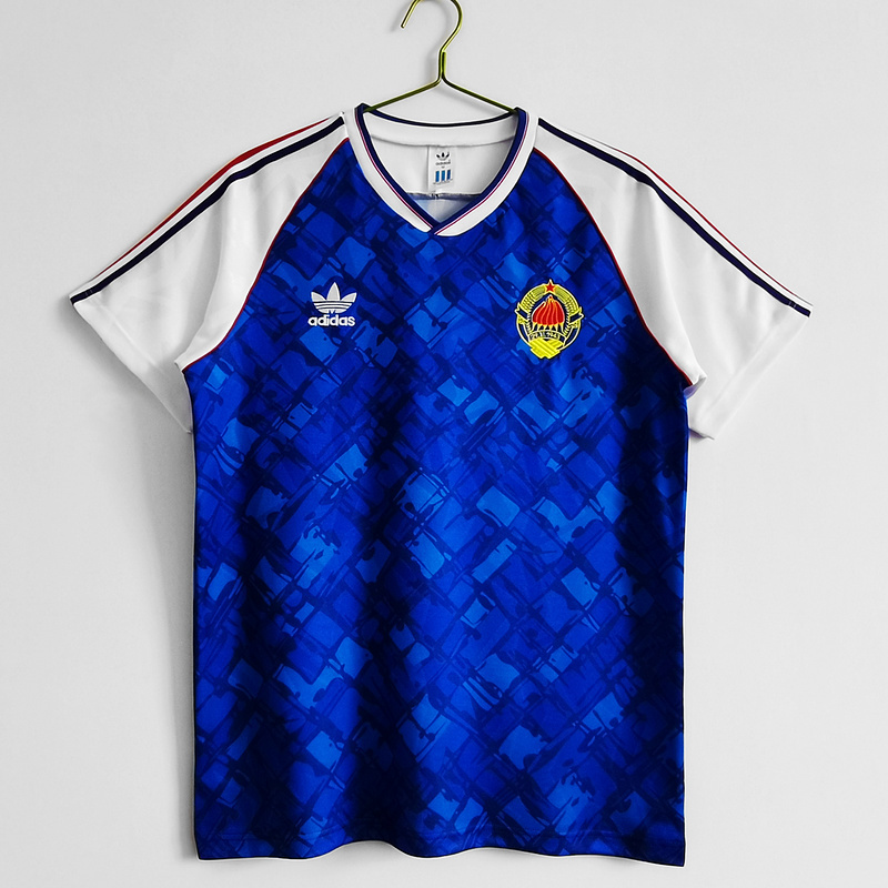 1992 Yugoslavia Home Retro Soccer Jerseys Yupoo