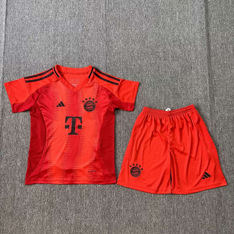 24-25 Bayern Home Kids Soccer Jerseys Yupoo